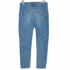 Revice Venus Crop Lightyear Wash Star Jeans 31 NEW